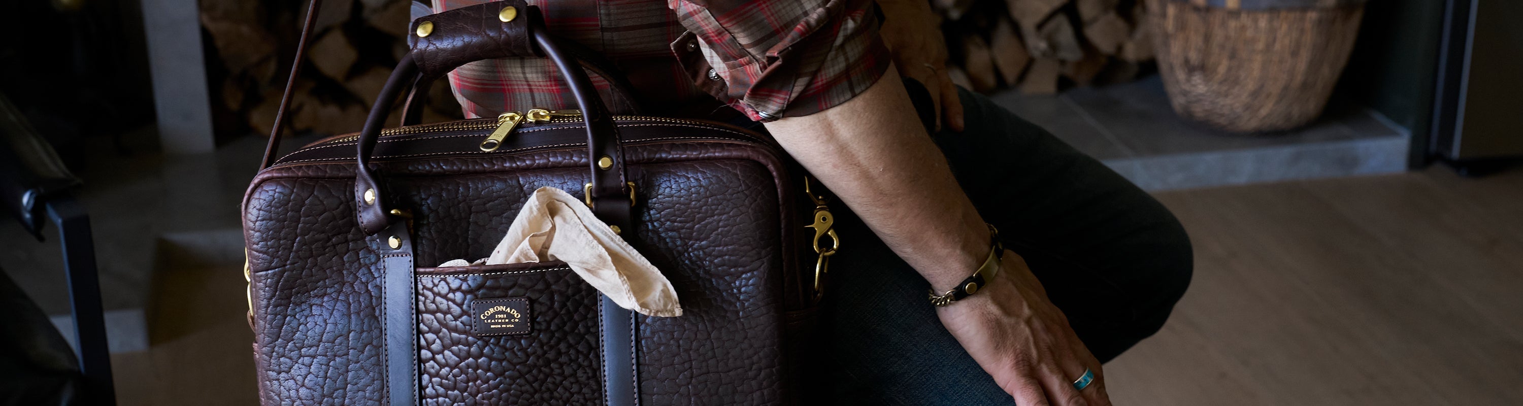 American "Shrunken Grain" Bison | Brown