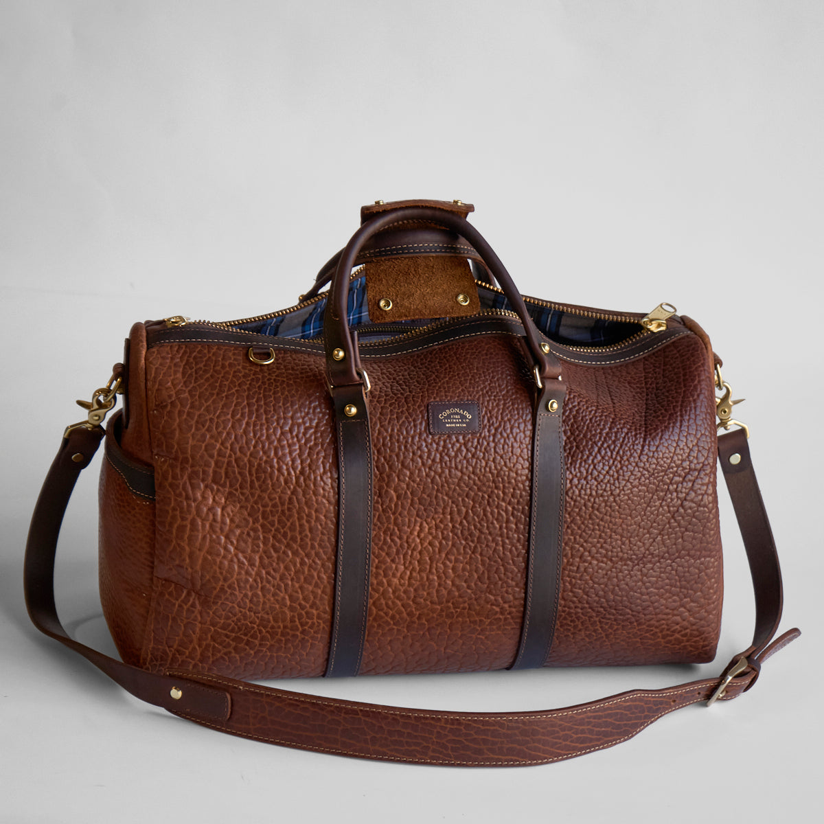 No.007 Duffel | Bison Walnut