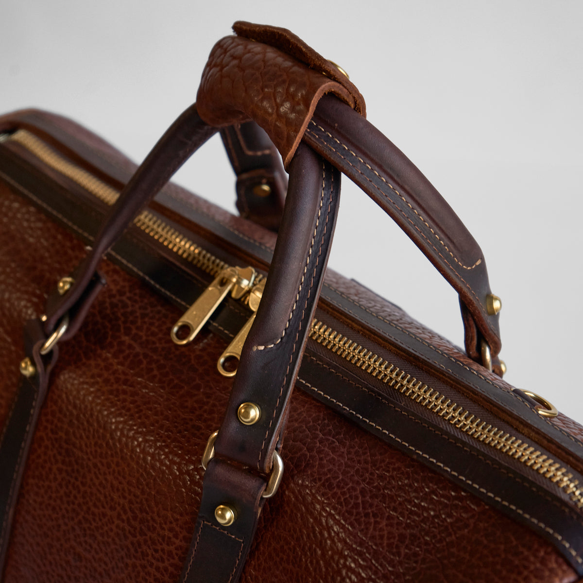 No.007 Duffel | Bison Walnut