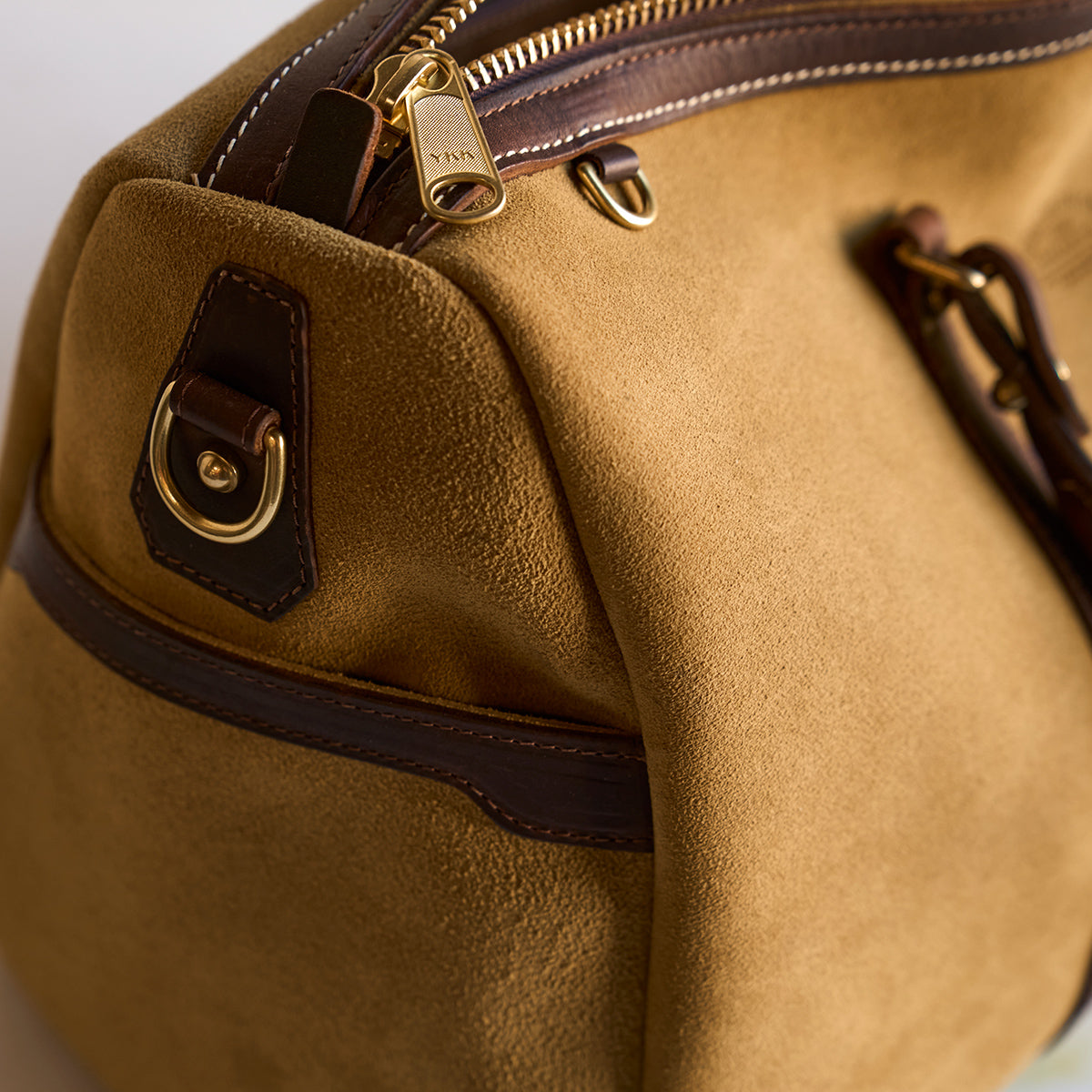 No.007 Duffel Travel Set | Coyote Suede & Latigo