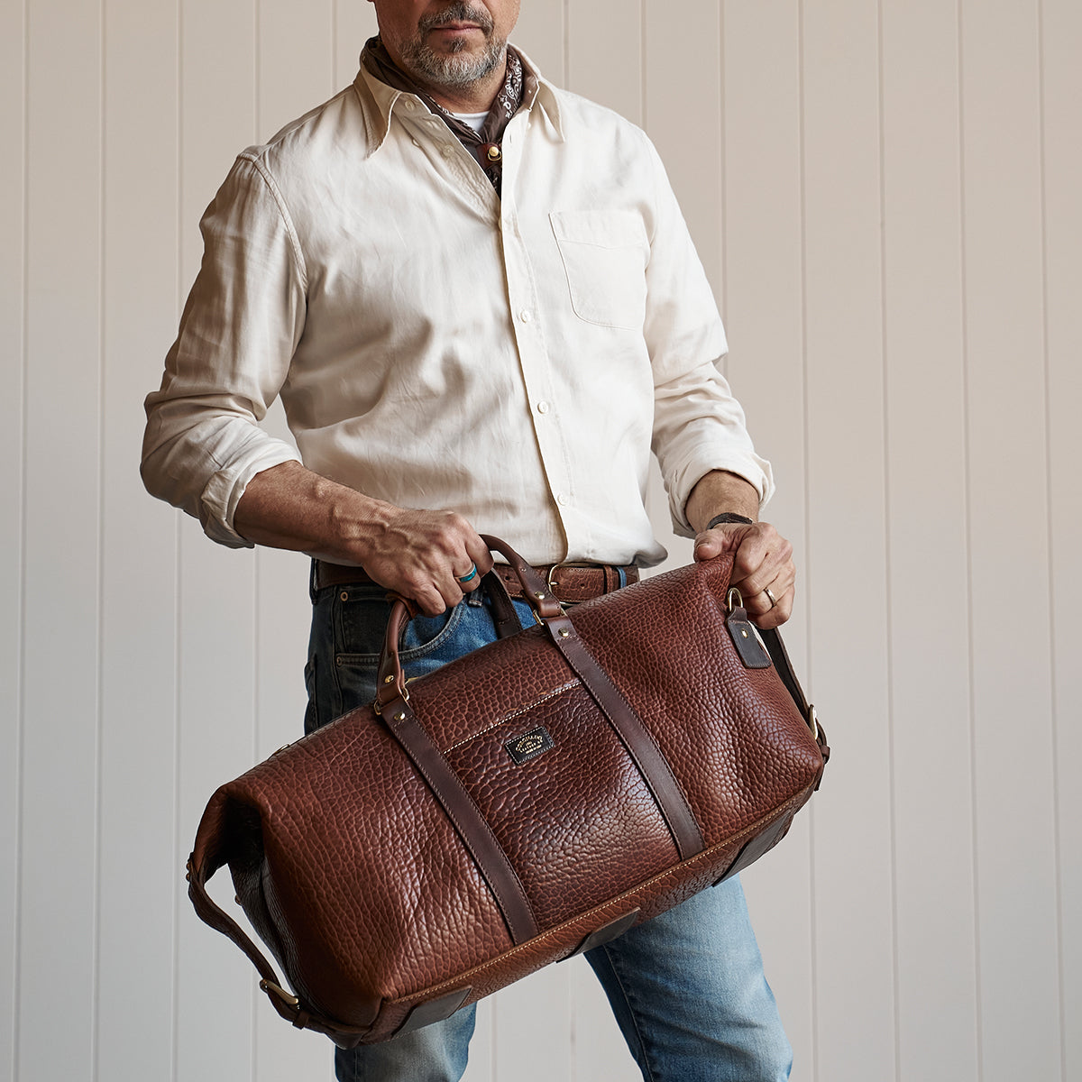 No.105 Duffel | Bison Walnut