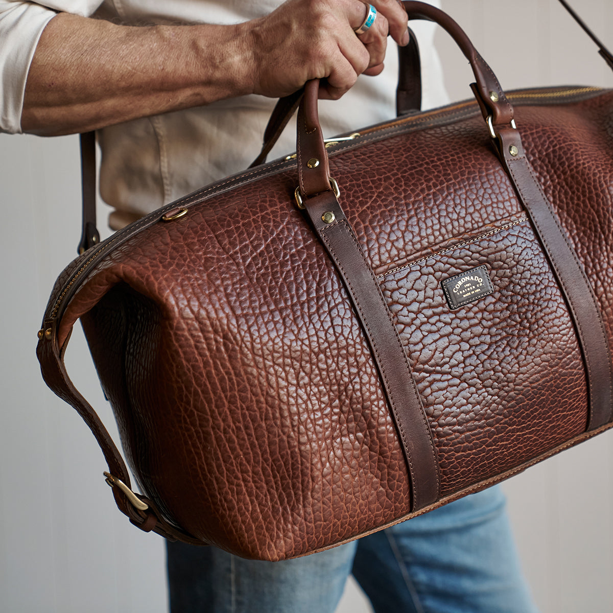 No.105 Duffel | Bison Walnut