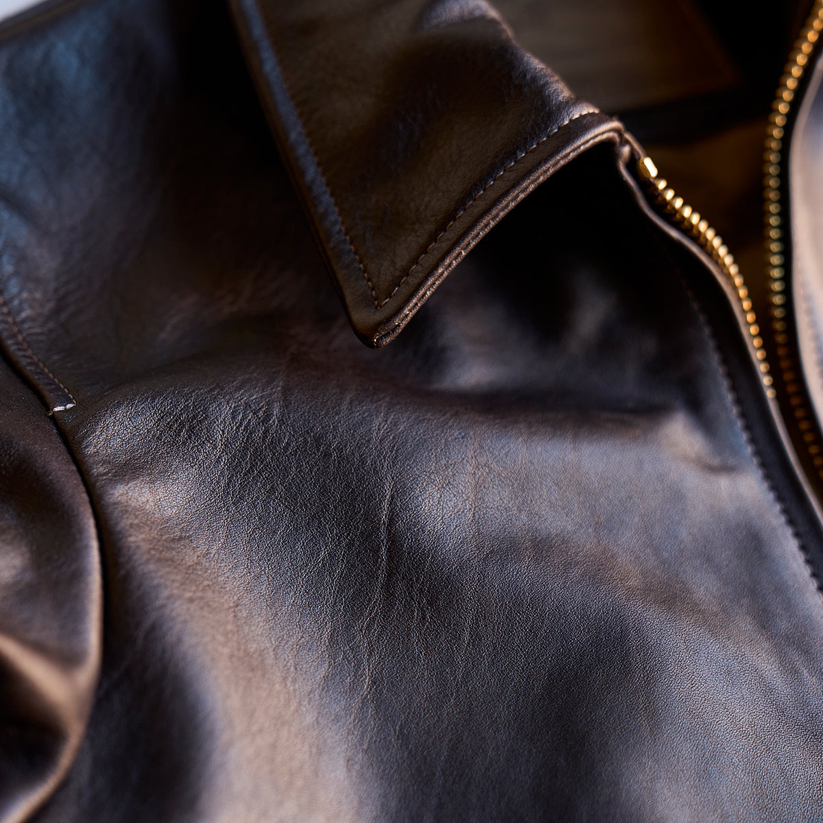 No.115 Classic Bomber | Horween® Horsehide Brown