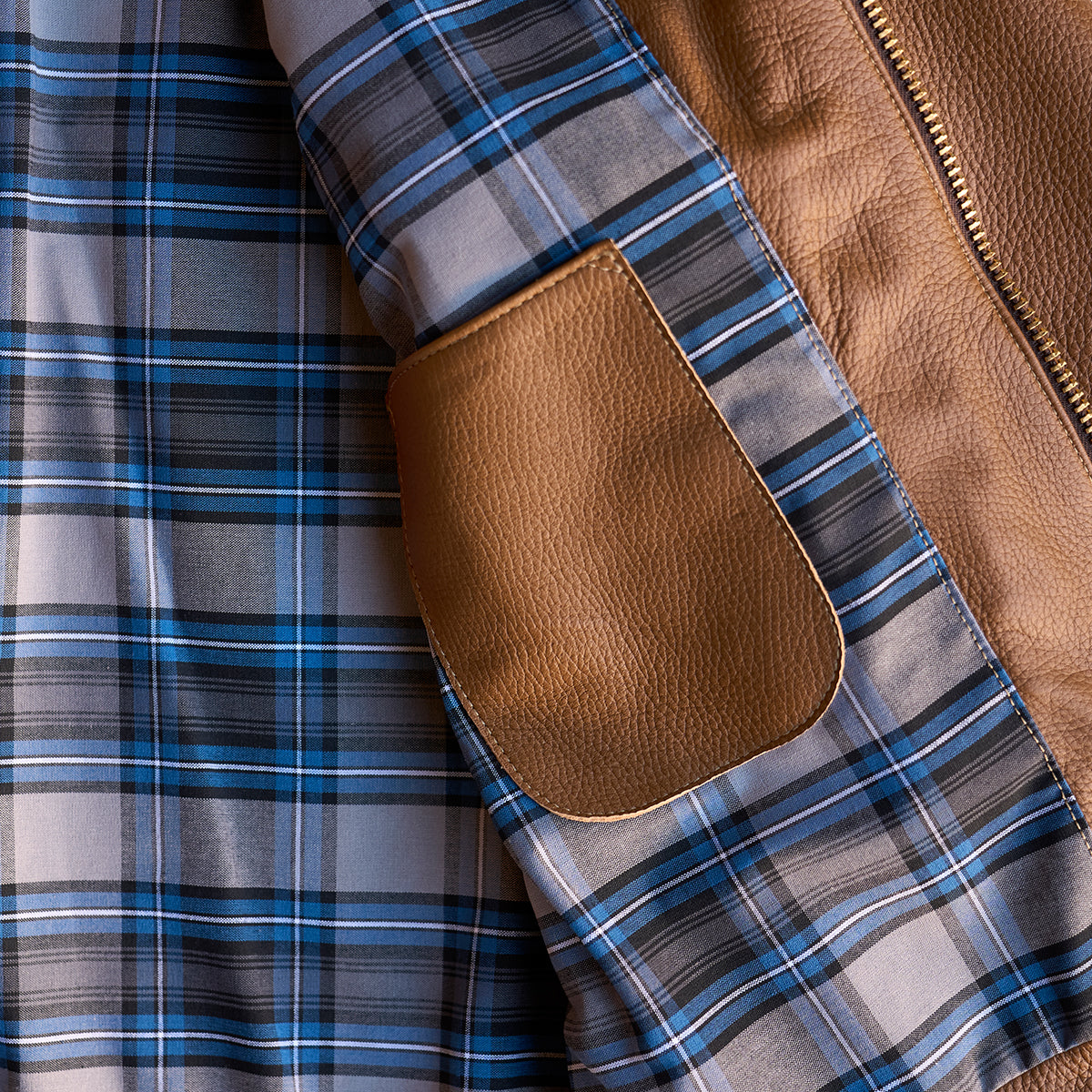 No.115 Classic Bomber | Italian Deerskin Tan