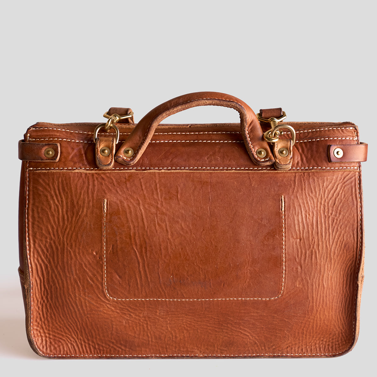 NO.130 Vintage Stone Washed Mailbag