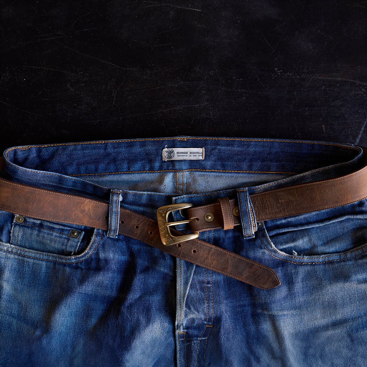 No.147 Western Tapered Belt | Indy Bison