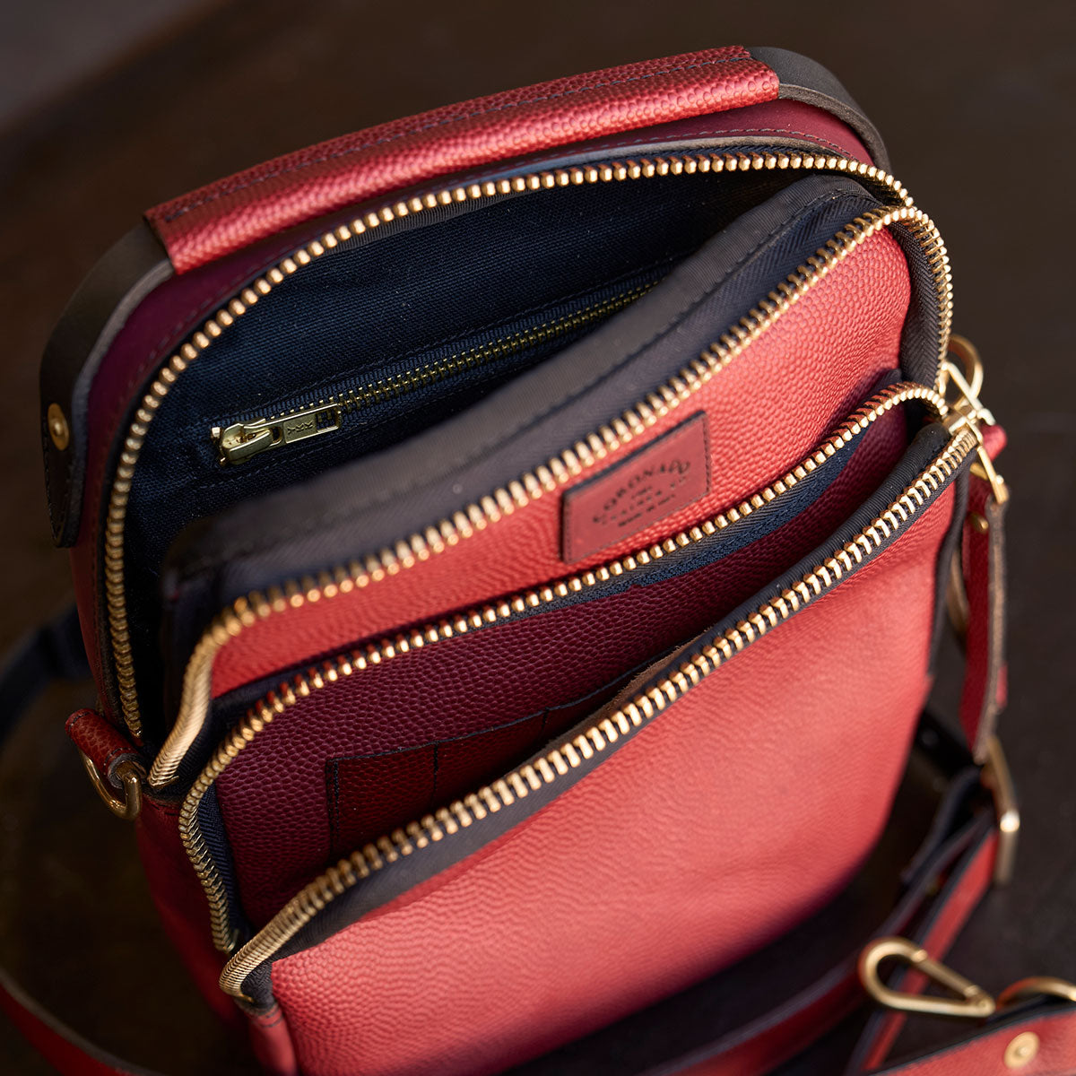 Field Crossbody No.177 | Football Tan