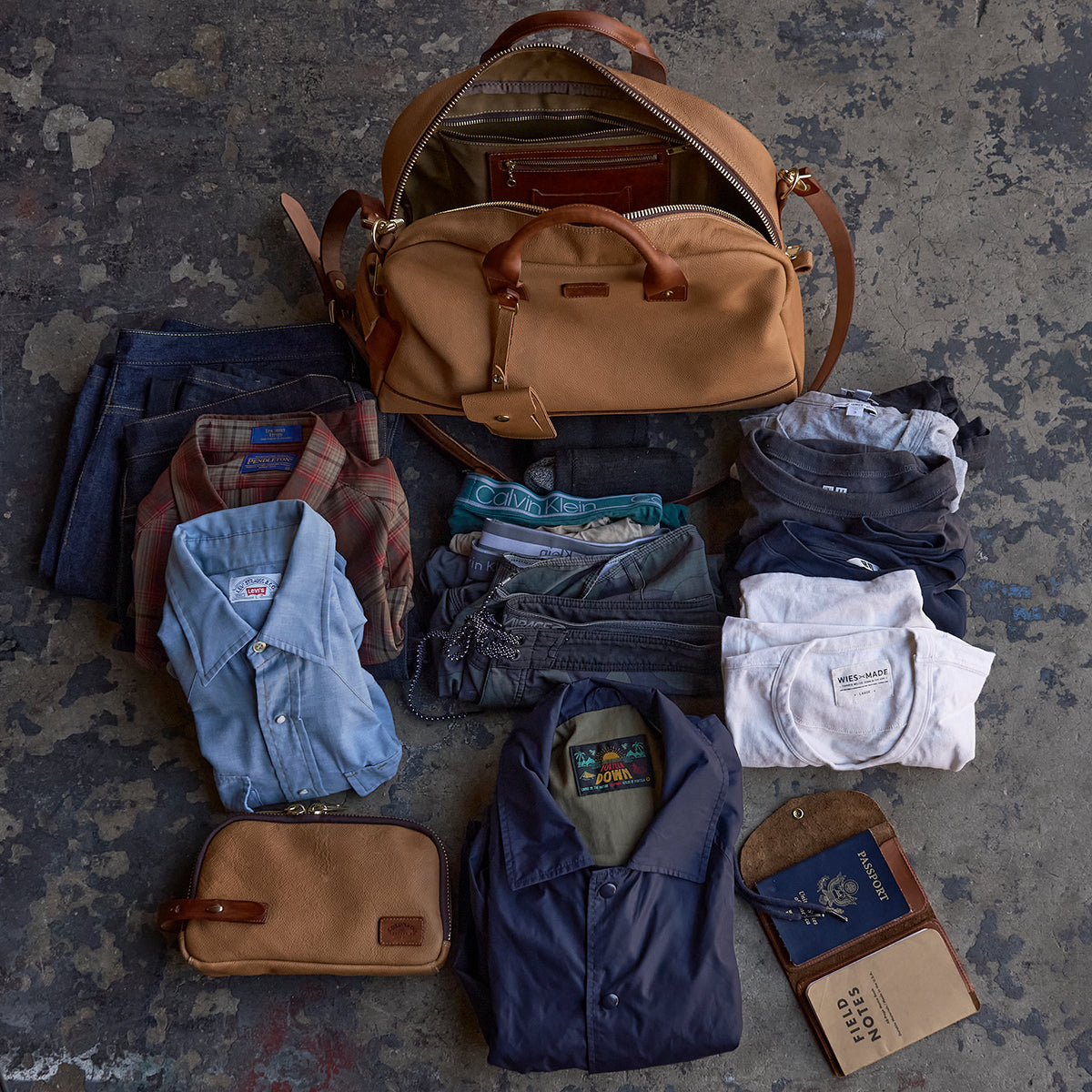 Horween® 1905 Tumbling Travel Set | No. 2504