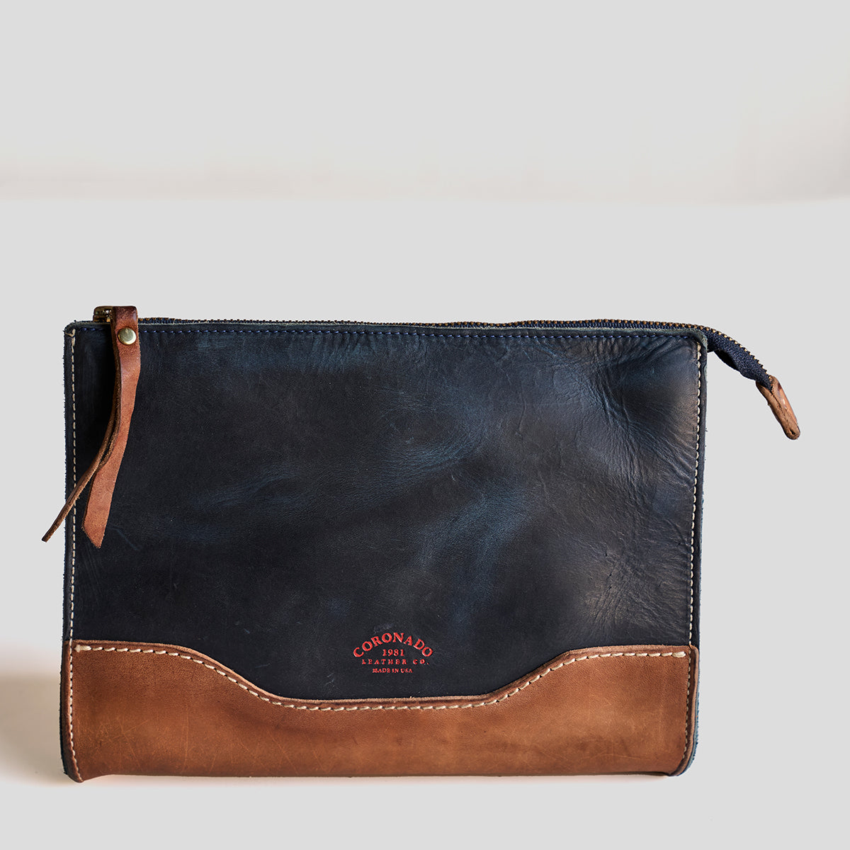 No.194 Utility Pouch | Stone-Washed Indigo