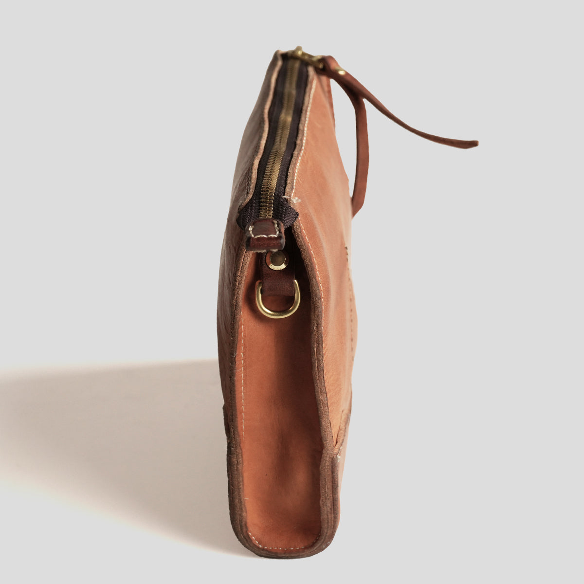 No.194 Utility Pouch | Stone-Washed Natural