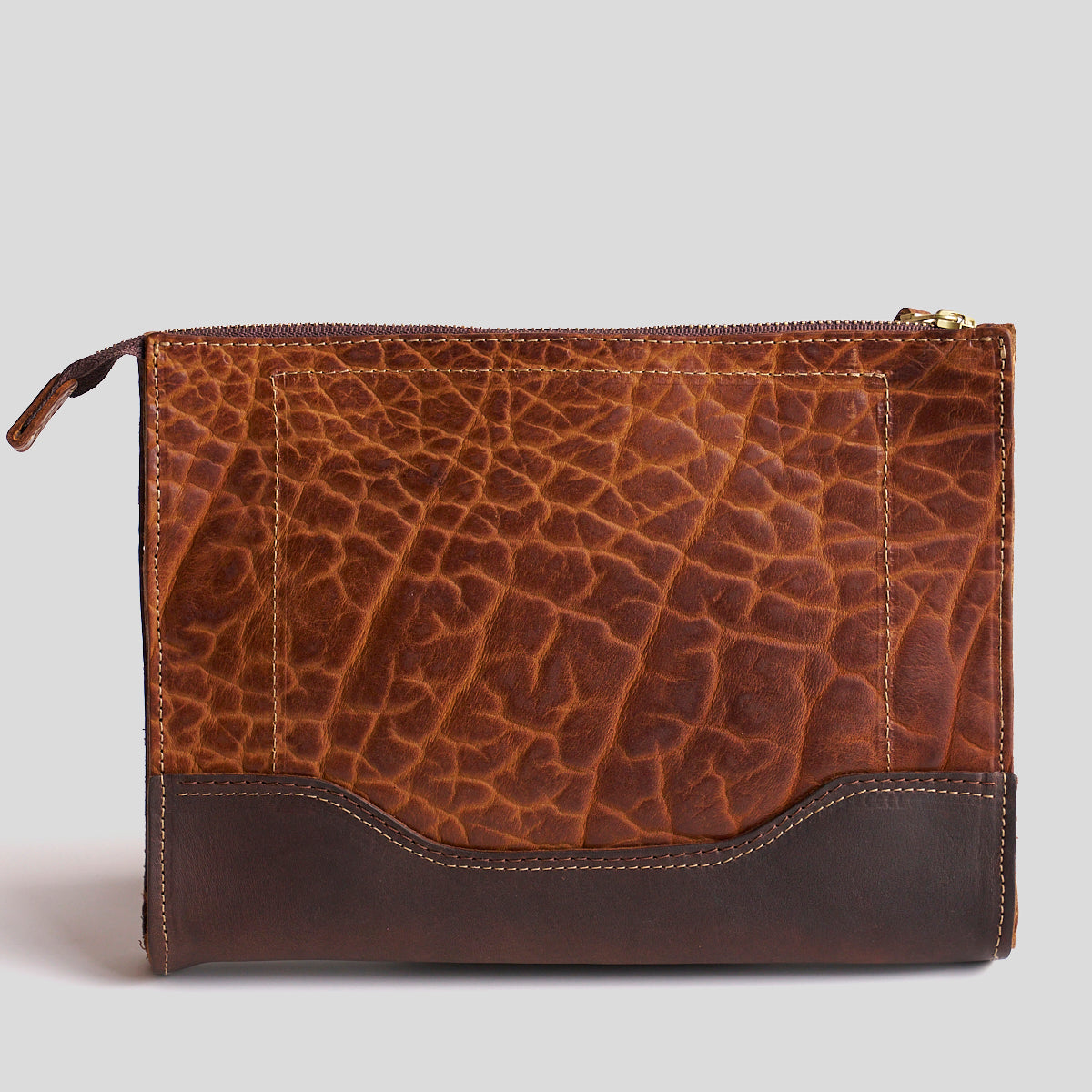 No.194 Bison Utility Pouch | Walnut