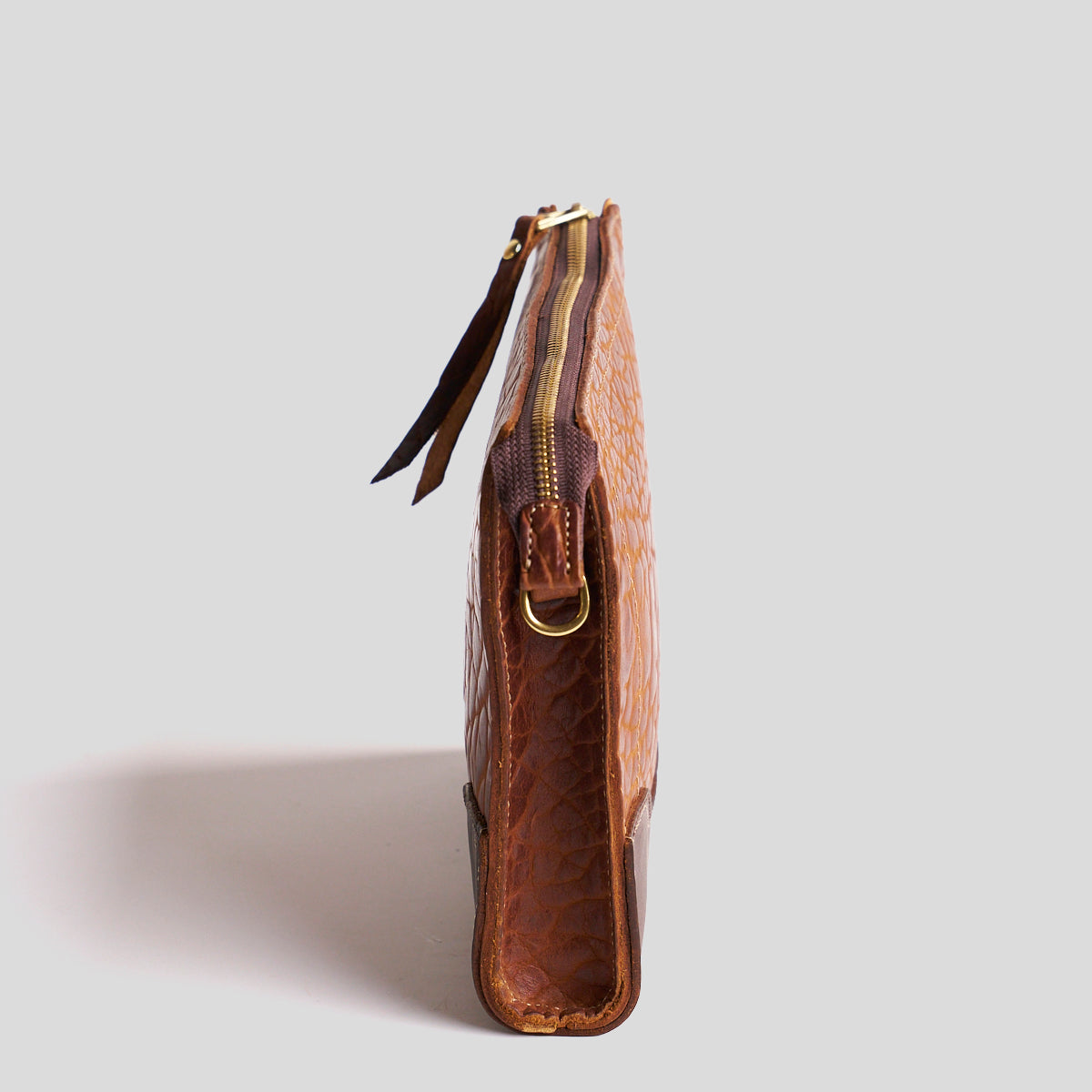 No.194 Bison Utility Pouch | Walnut