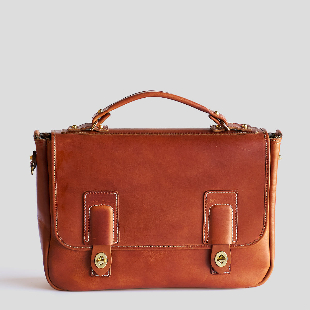 No.201 Americana Messenger | Chestnut
