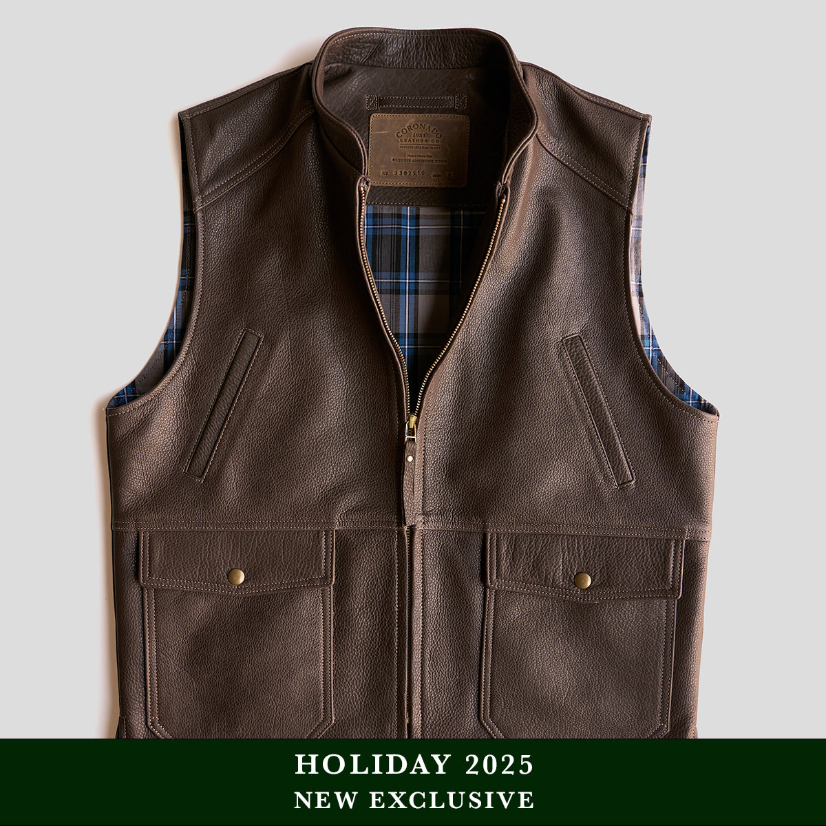 NO.330 Shelby II Vest | Bison Brown