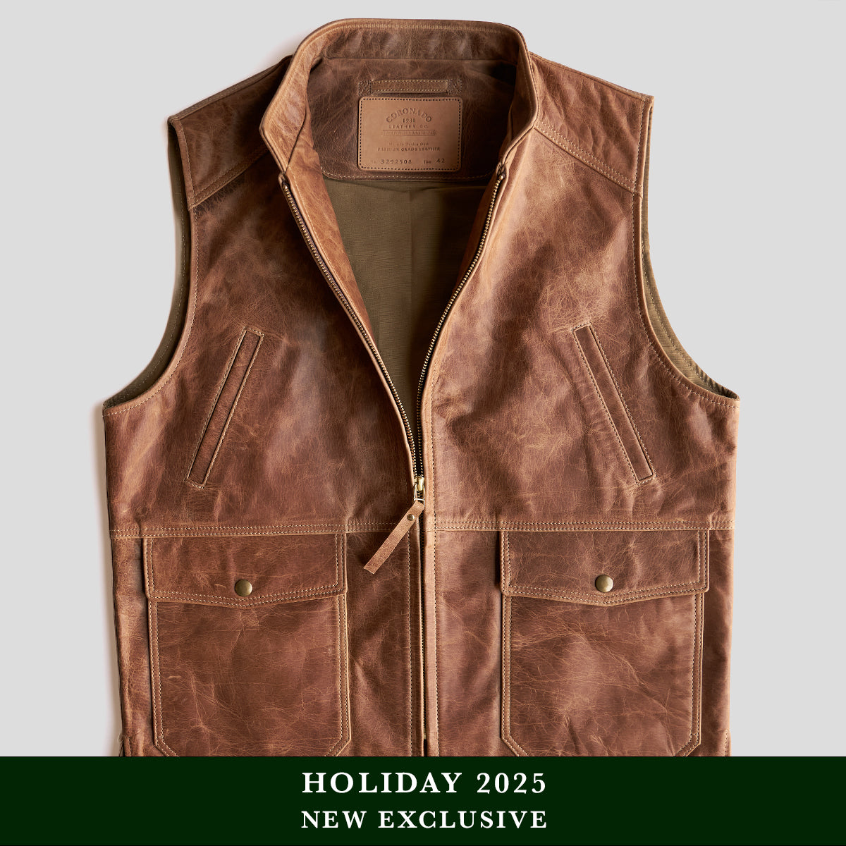 NO.330 Shelby II Vest | Stagecoach Tan