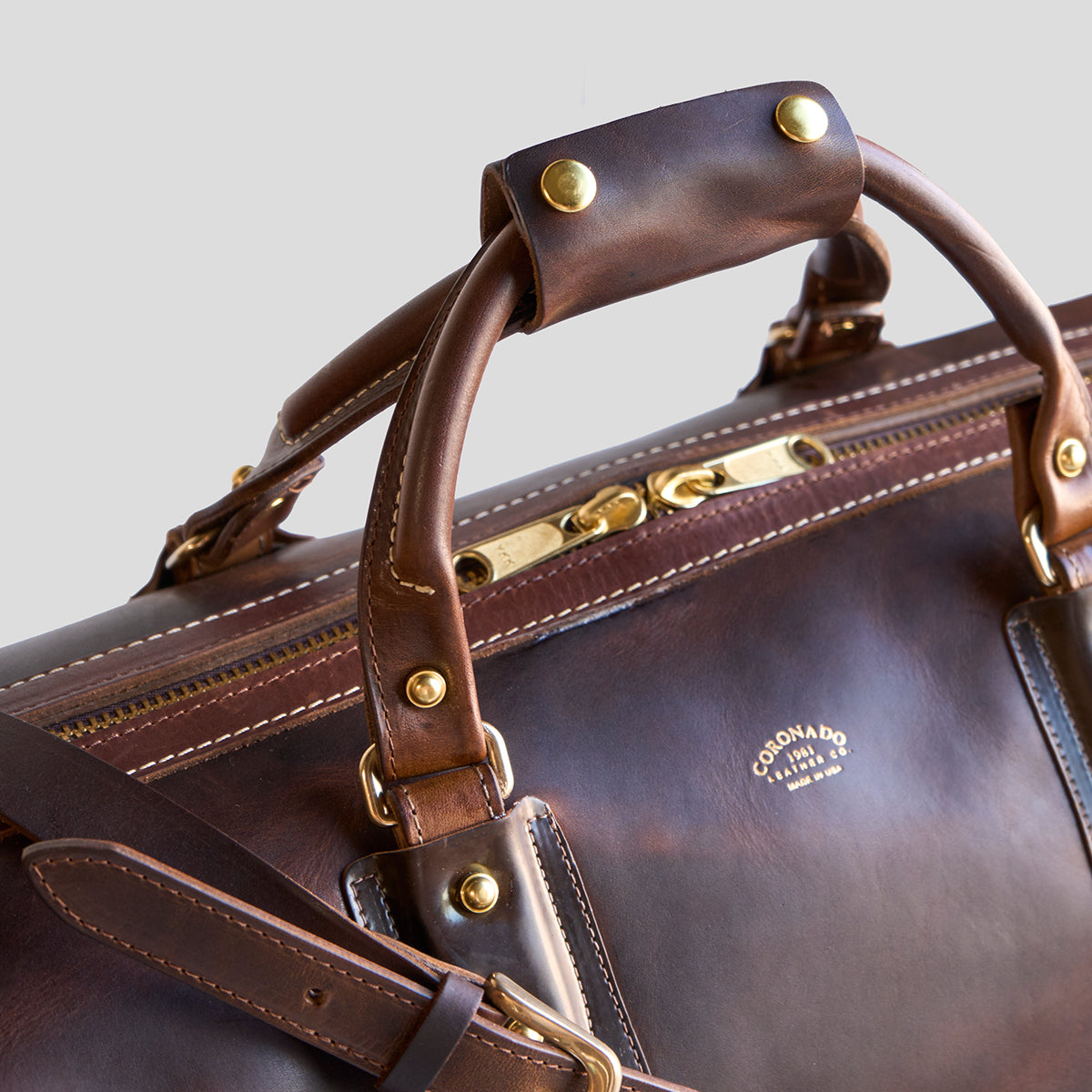 No.205 Duffel | Horween® Brown & Shell LE x10