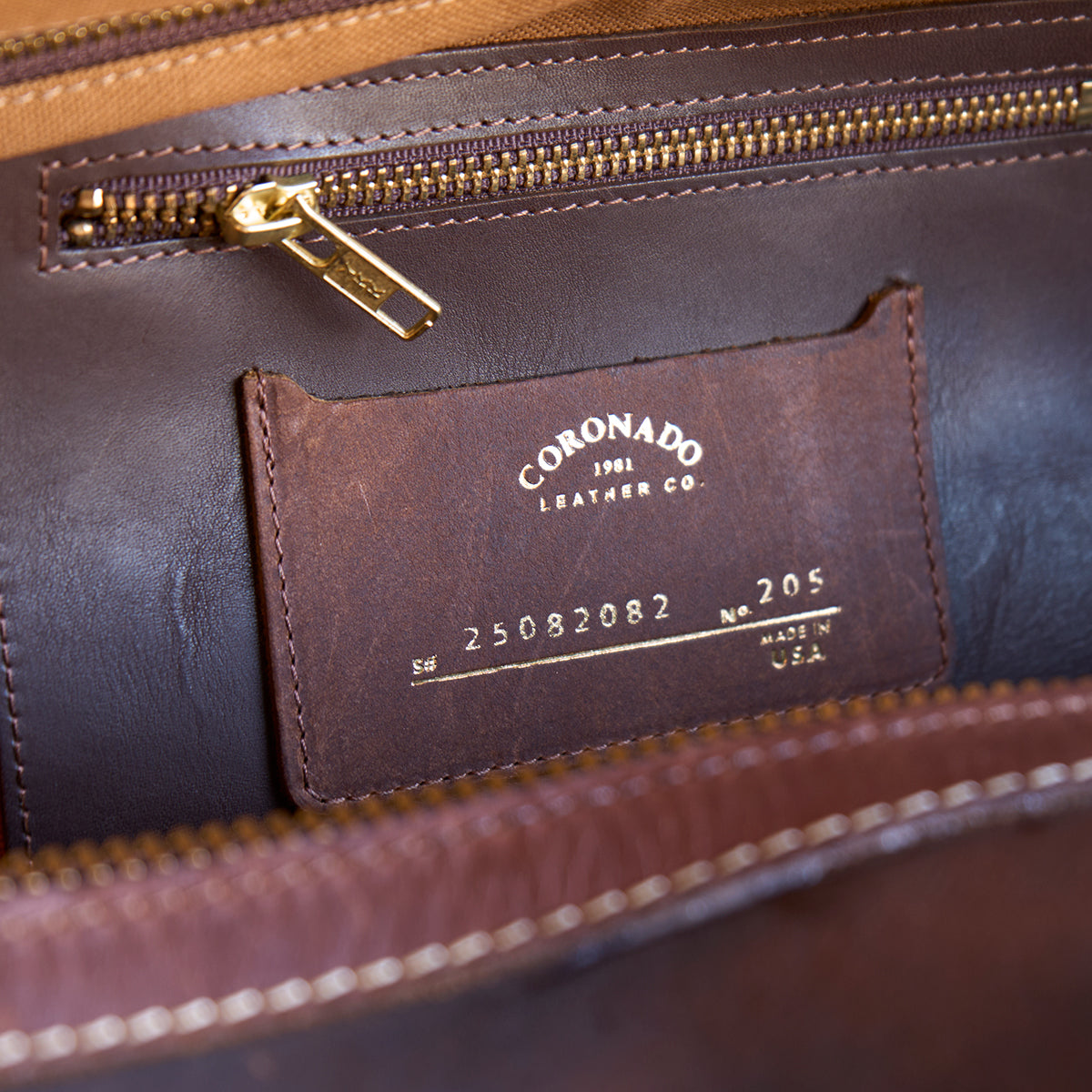 No.205 Duffel | Horween® Brown & Shell LE x10