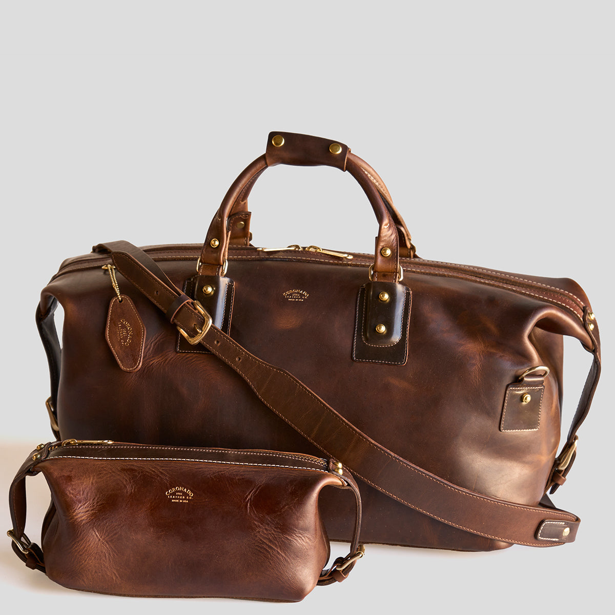 No.205 Duffel | Horween® Brown & Shell LE x10