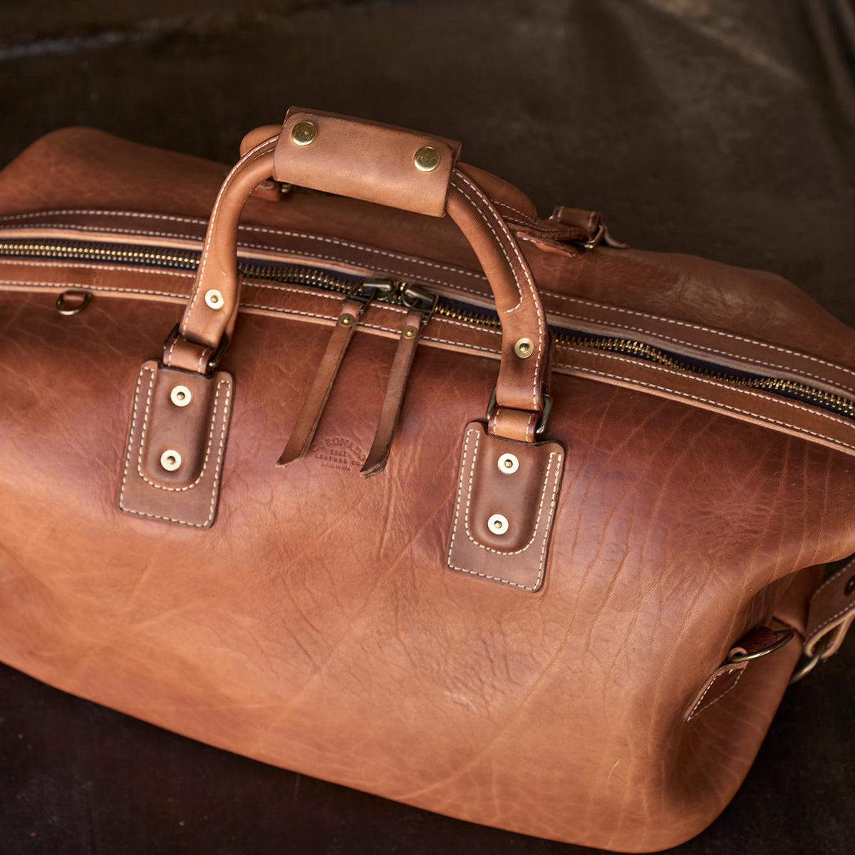 Stone-Washed Americana Duffel No.205 | LE