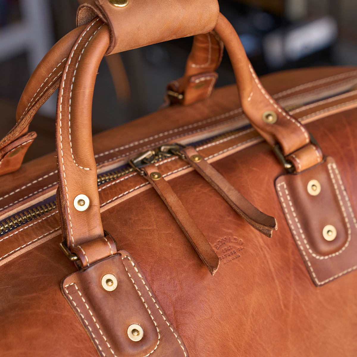 Stone-Washed Americana Duffel No.205 | LE