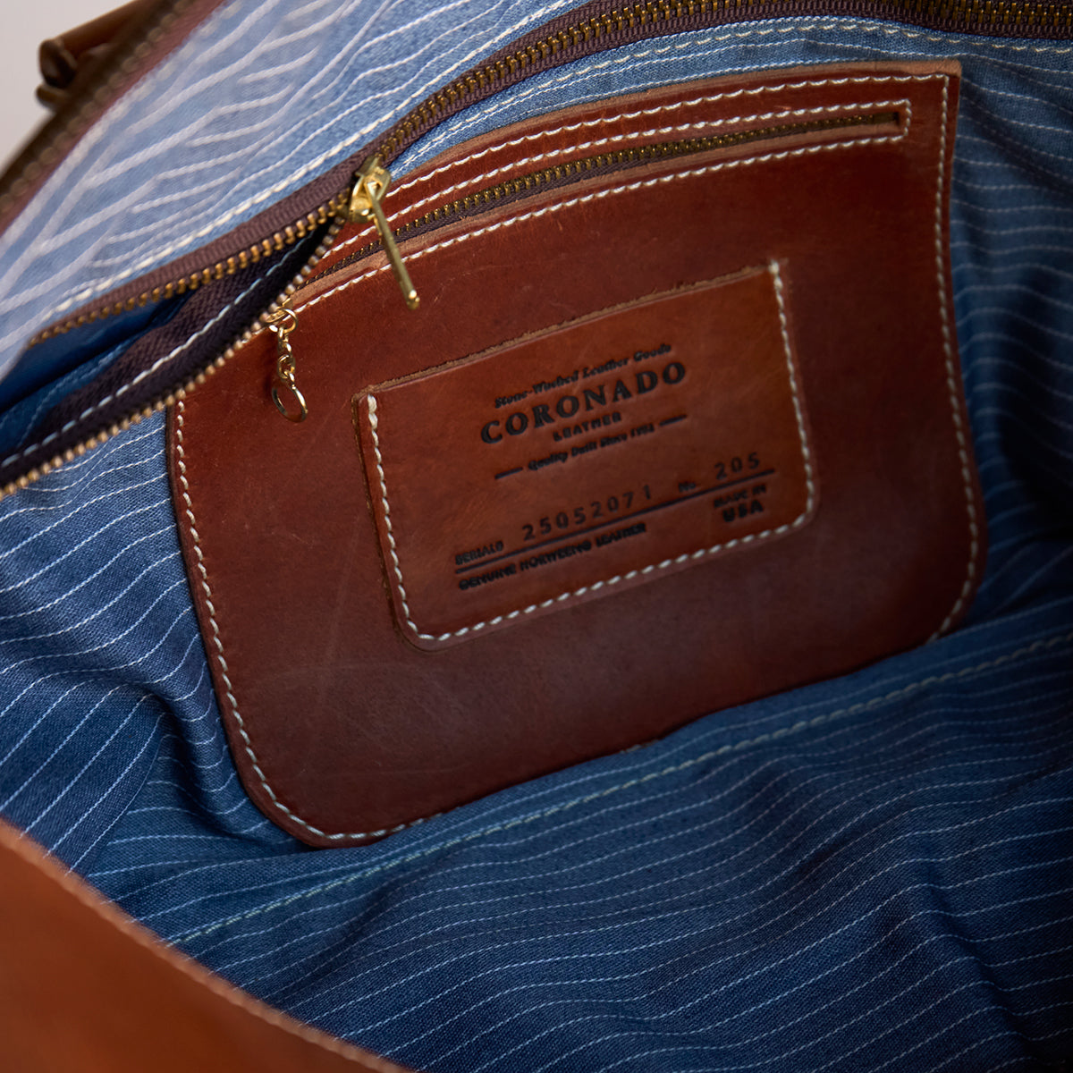 Stone-Washed Americana Duffel No.205 | LE