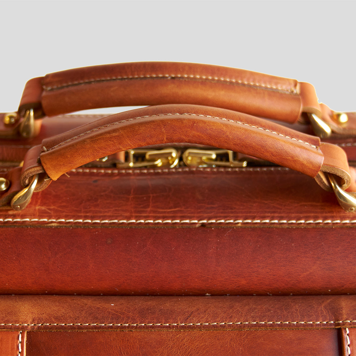 No.207 CEO Duffel | Americana Chestnut