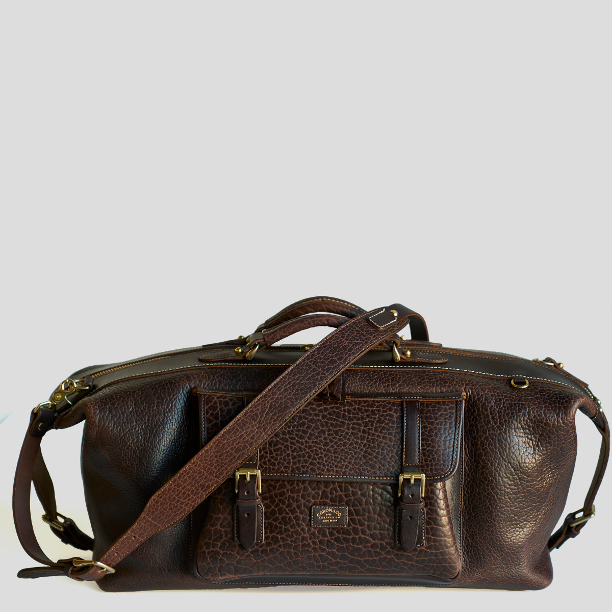 No.207 CEO Duffel | LE Bison Dark Brown