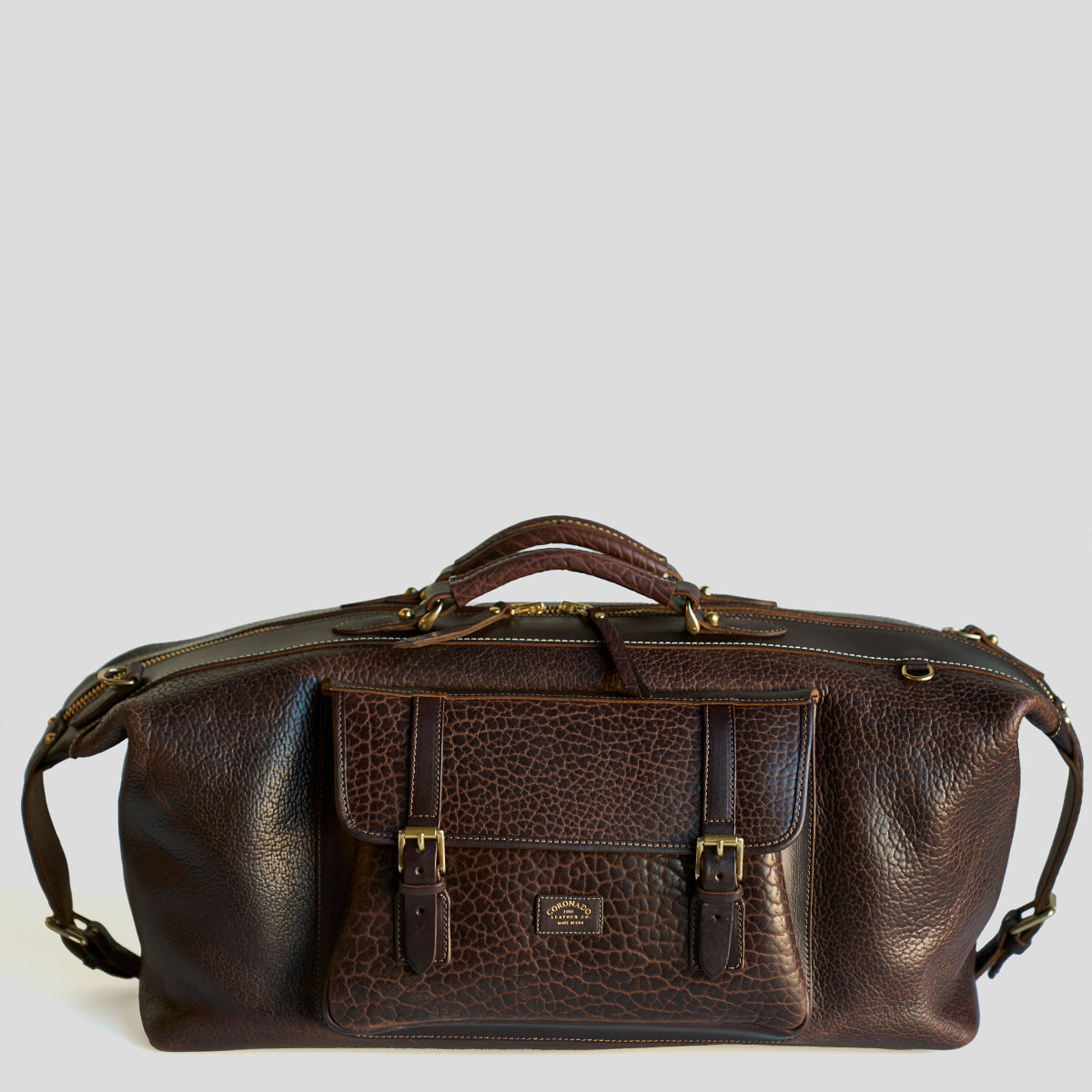 No.207 CEO Duffel | LE Bison Dark Brown