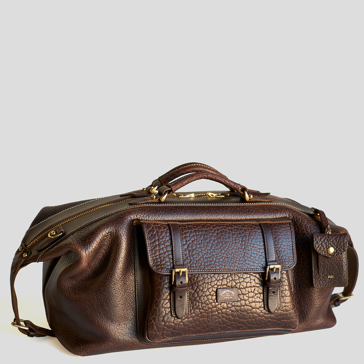 No.207 CEO Duffel | LE Bison Dark Brown