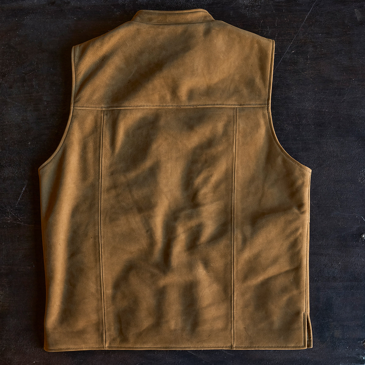 No.209 Kodiak Travel Vest | Nubuck Coyote Tan
