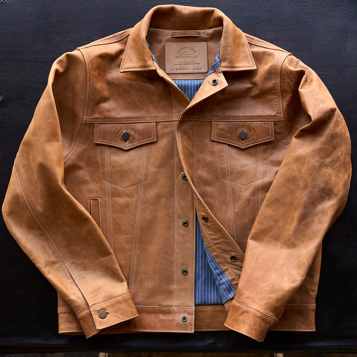 No.210 Dean | Horween® DHF Natural Horsehide LE