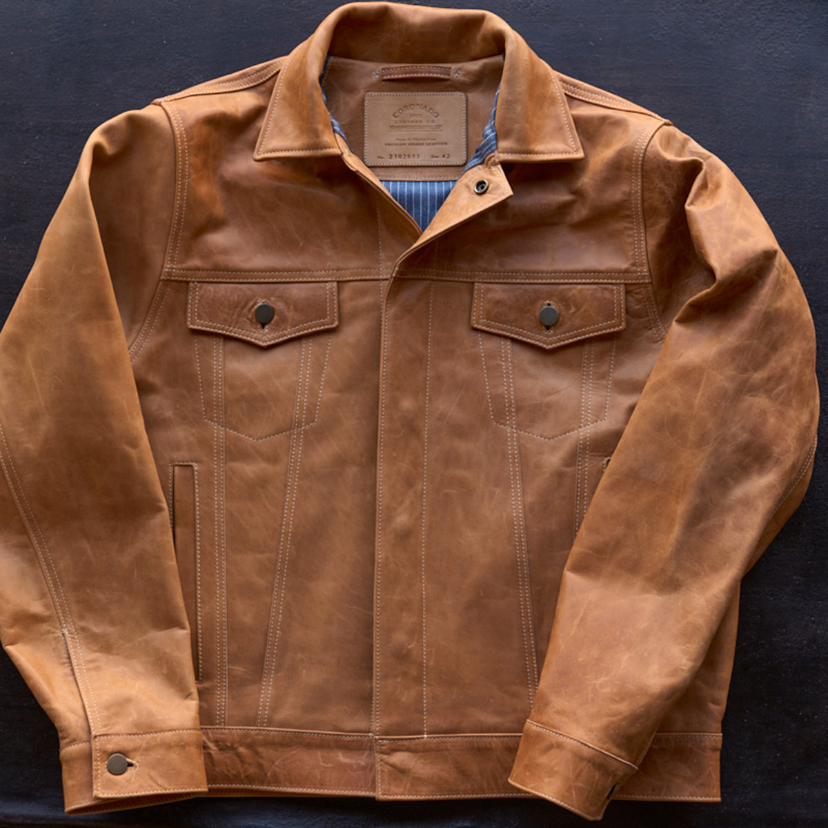 No.210 Dean | Horween® DHF Natural Horsehide LE