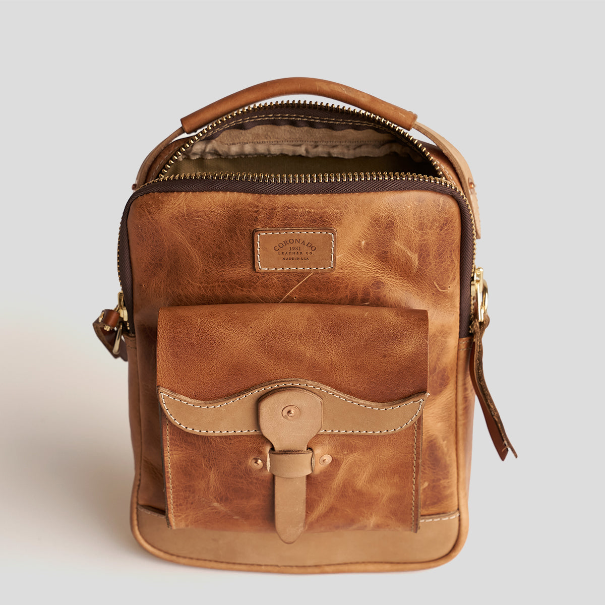 No.277 Primo Crossbody | Horween Natural