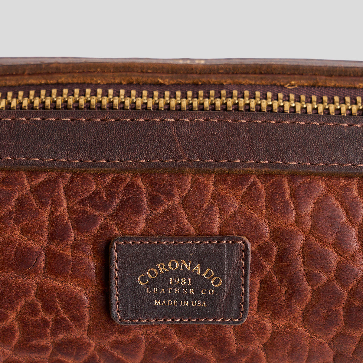 No.299 Bison Travel Dopp | Walnut