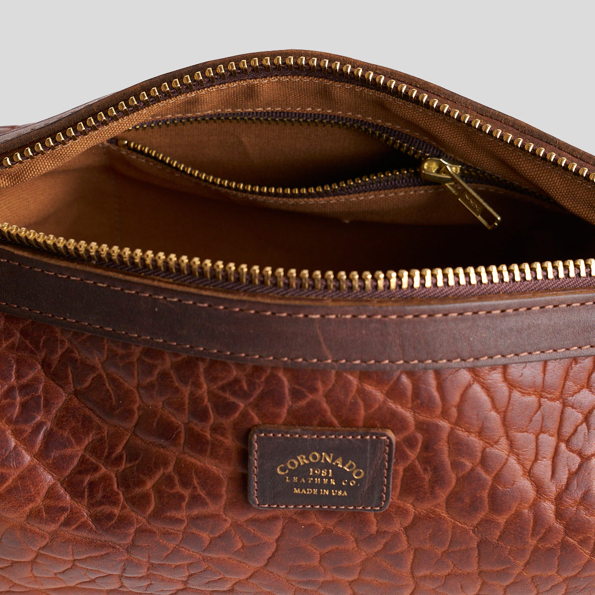 No.299 Bison Travel Dopp | Walnut
