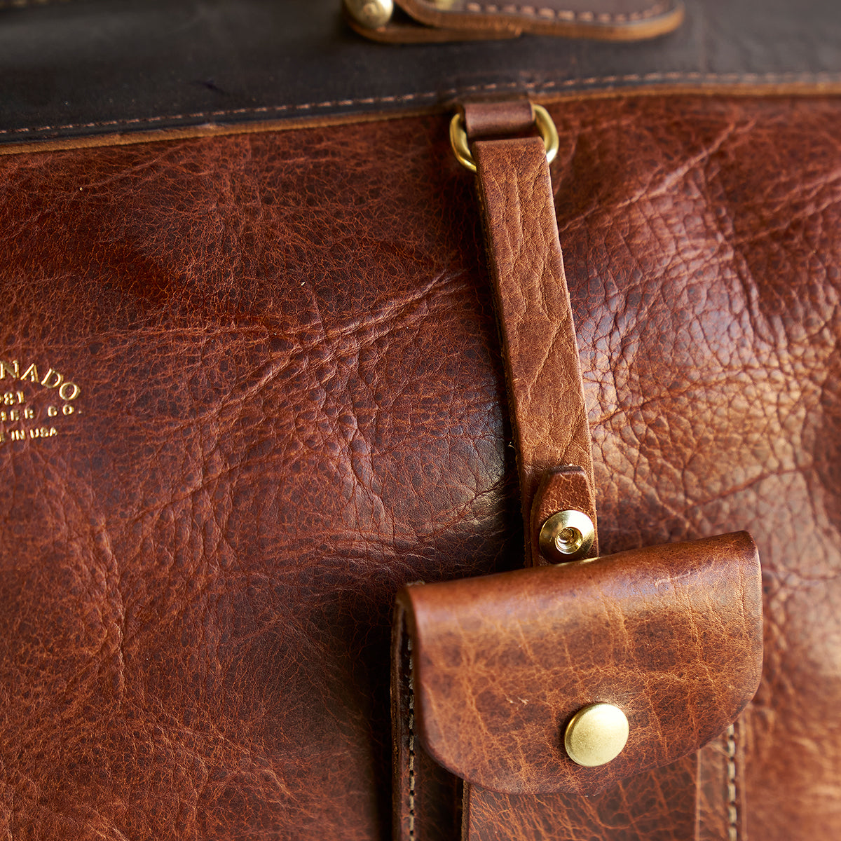 No. 300 Field Bison Duffel | Antique Brown