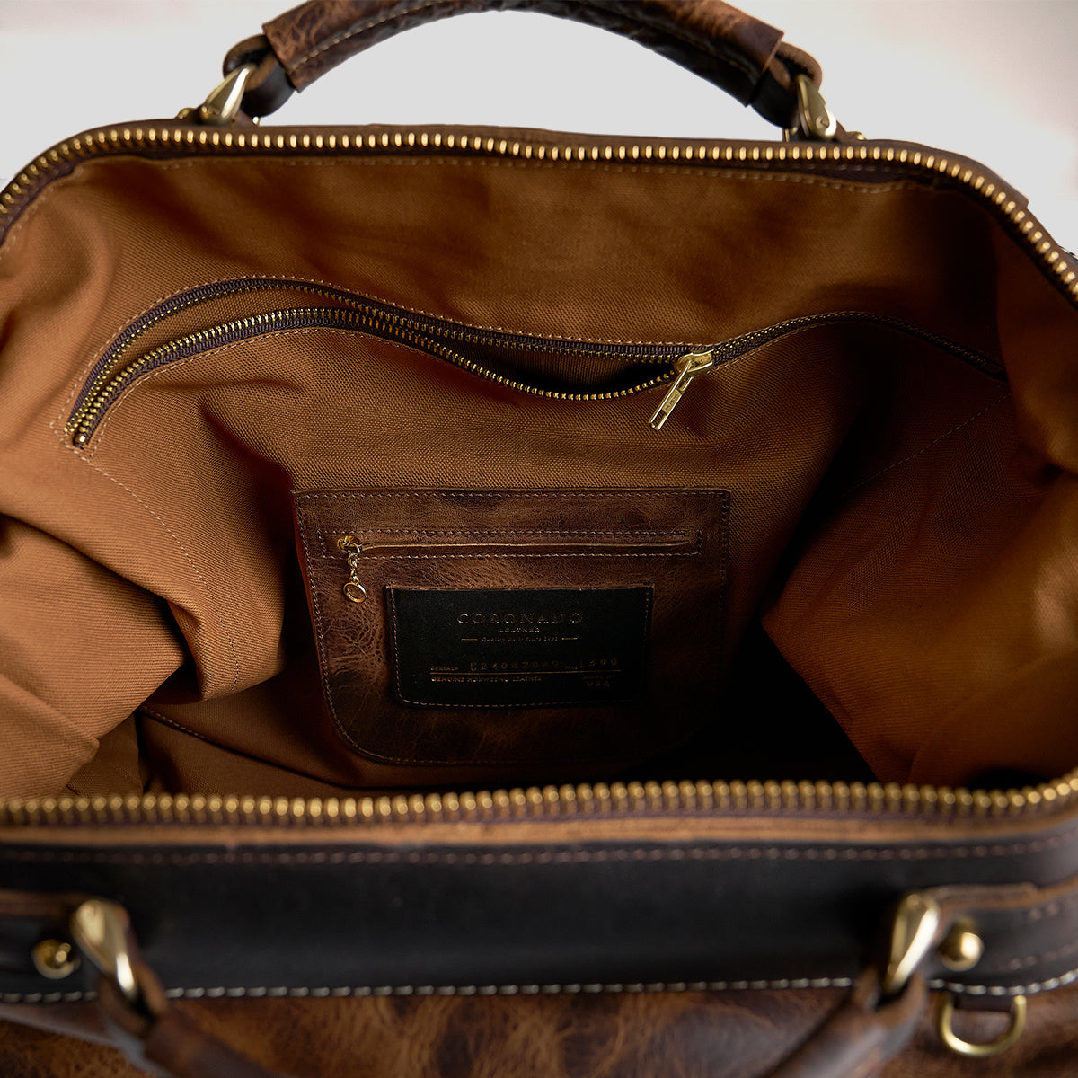 No.300 Field Duffel | Natural Bison