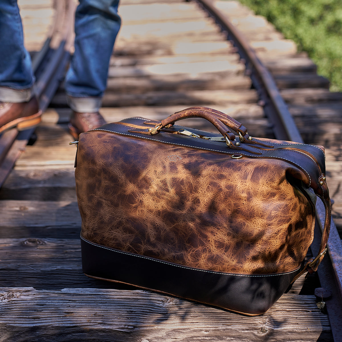 No.300 Field Duffel | Natural Bison