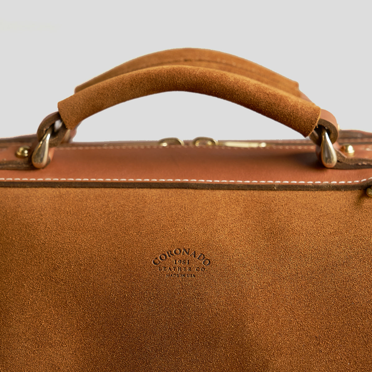 No.300 Field Duffel | WP Tan Suede