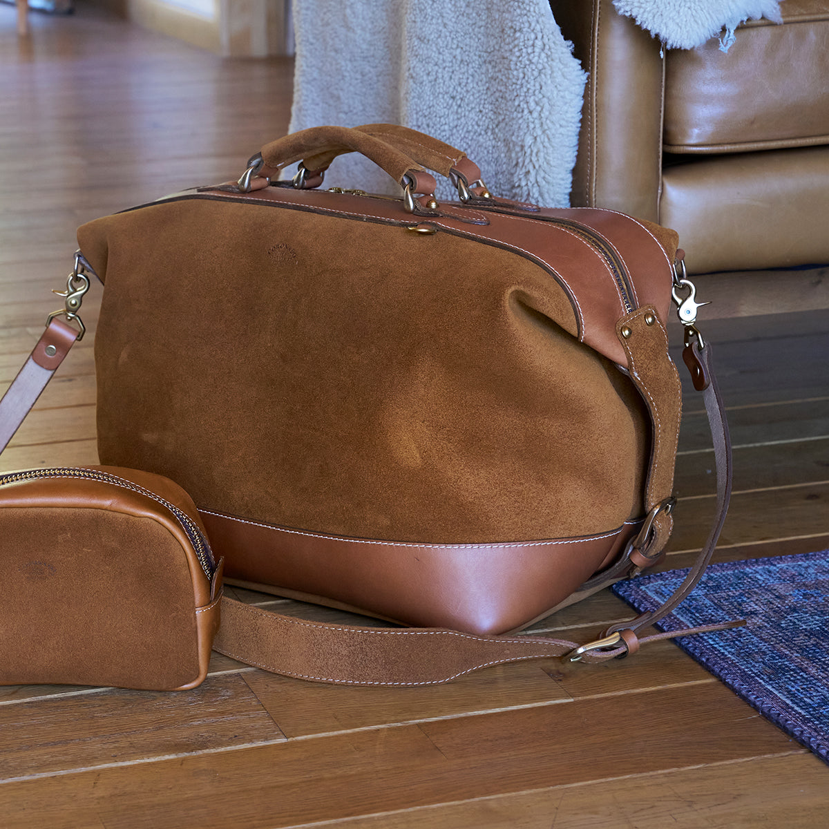 No.300 Field Duffel | WP Tan Suede