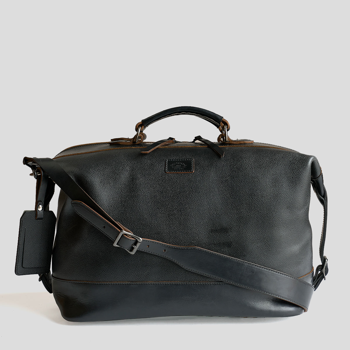 No.300 Field Duffel Horween Football Black | LE x5 Made