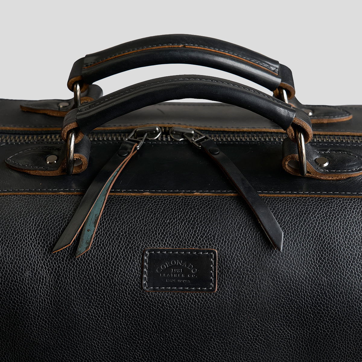 Field Duffel No.300 Horween Football Black | LE x5 Made