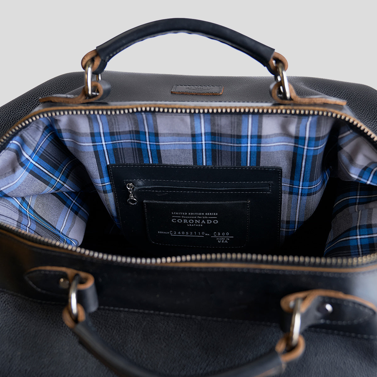 Field Duffel No.300 Horween Football Black | LE x5 Made