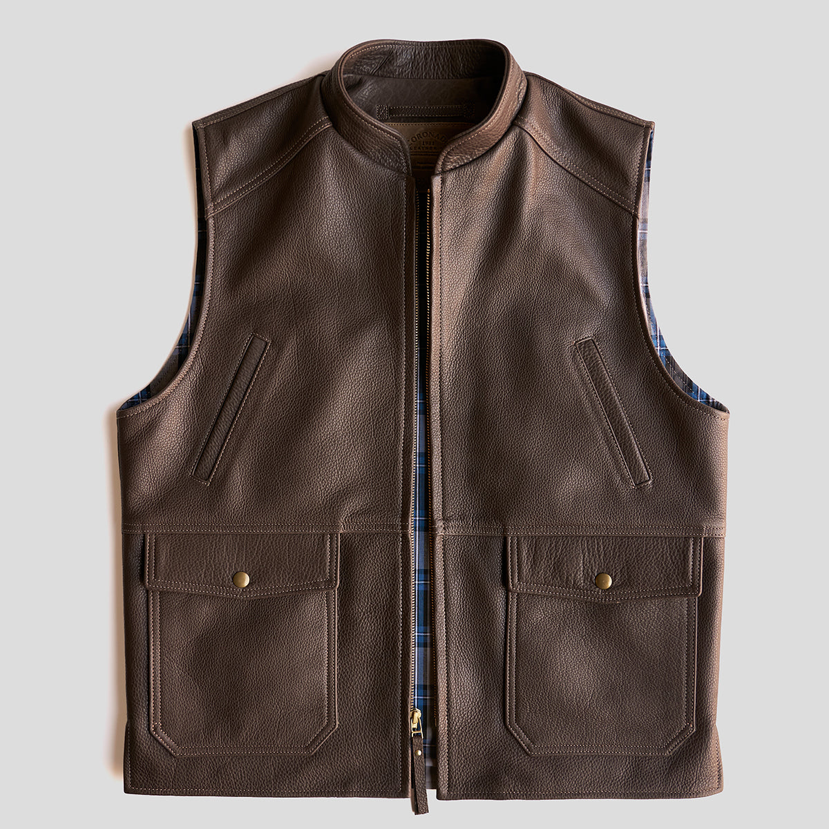 NO.330 Shelby II Vest | Bison Brown