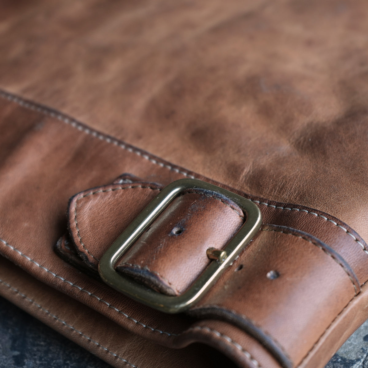 No.69 Union Jacket | Stone-Washed Horween® DHF Horsehide