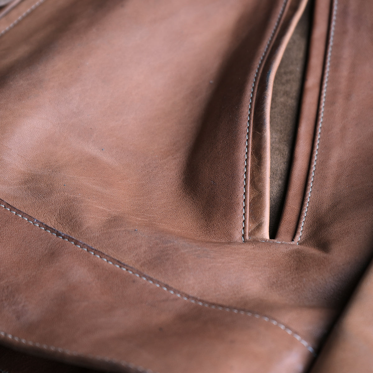 No.69 Union Jacket | Stone-Washed Horween® DHF Horsehide