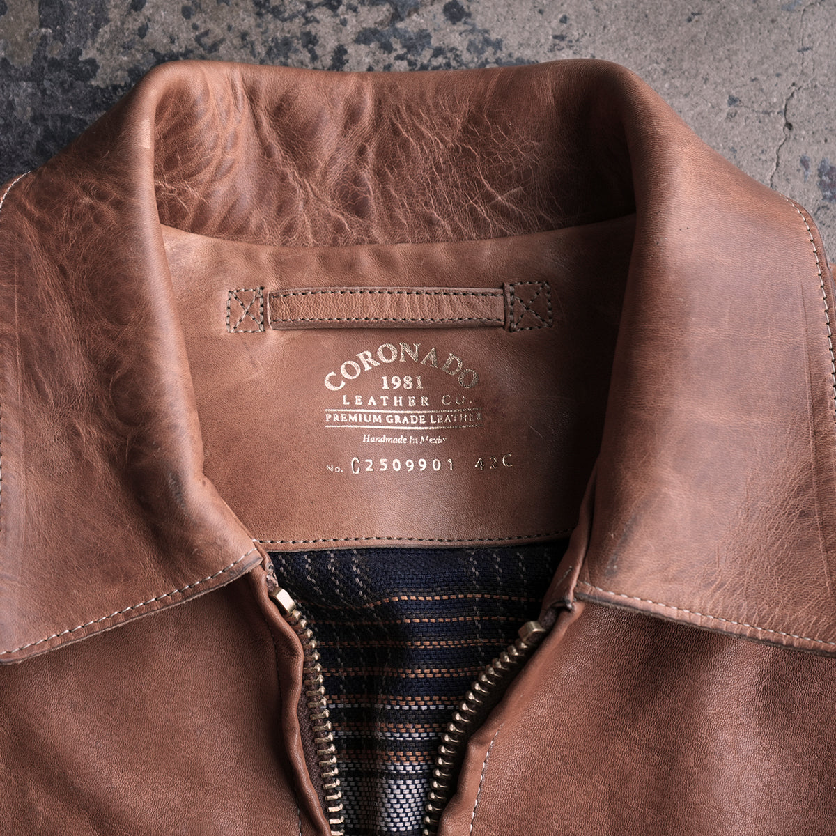 No.69 Union Jacket | Stone-Washed Horween® DHF Horsehide