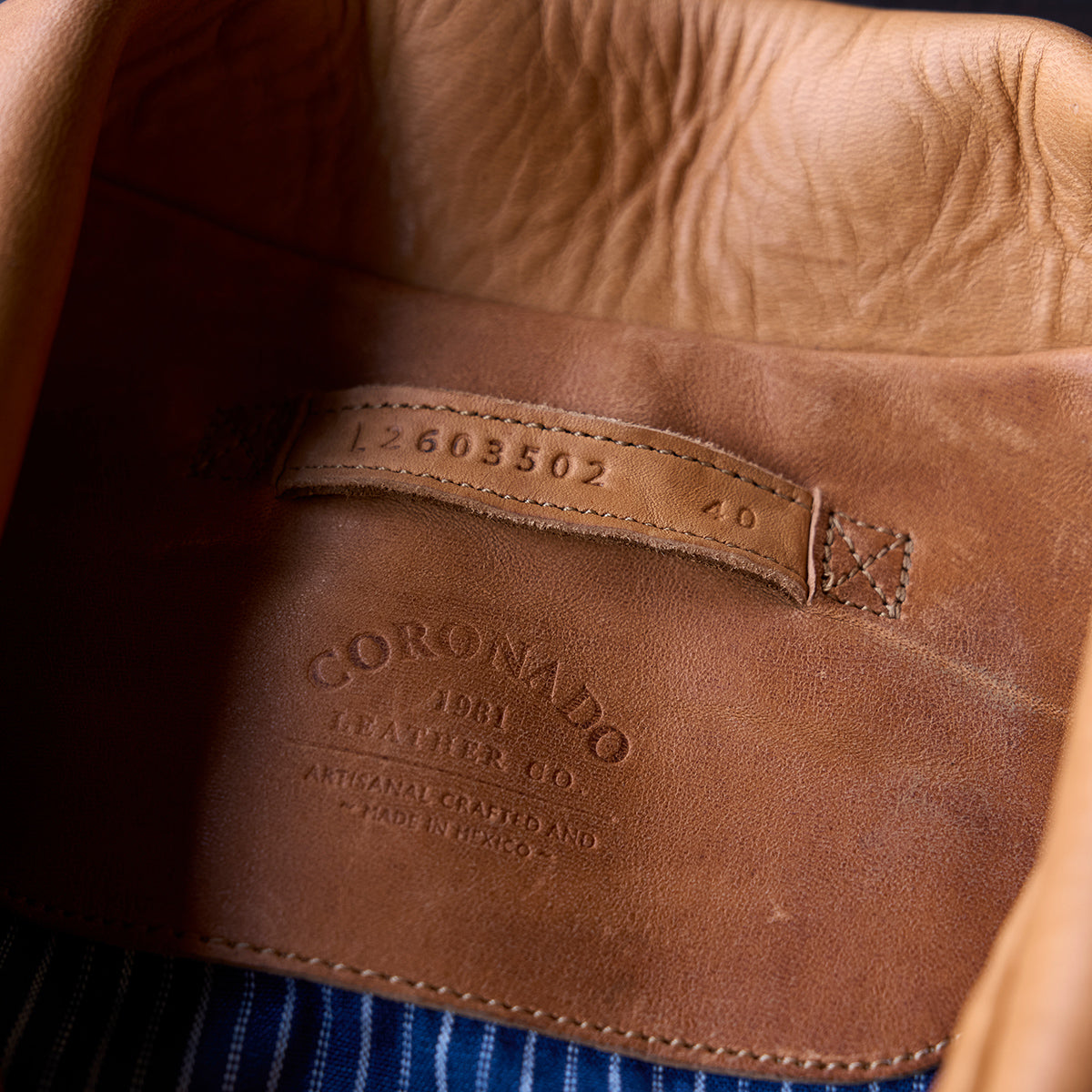 No.69 Union Jacket | Stone-Washed Horween® DHF Horsehide