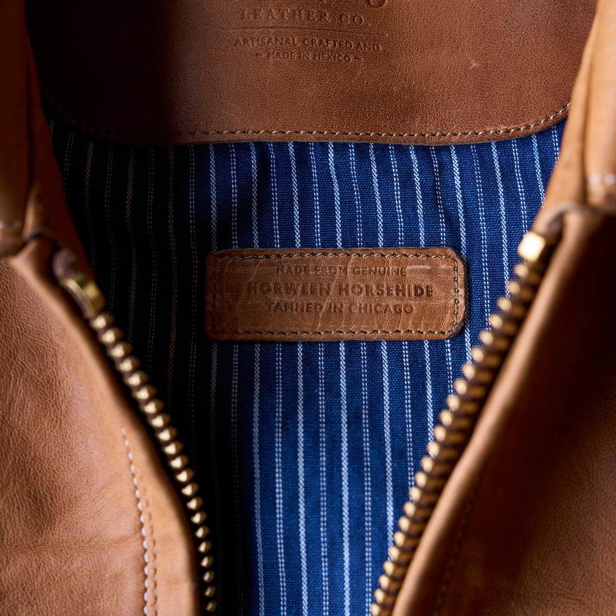 No.69 Union Jacket | Stone-Washed Horween® DHF Horsehide