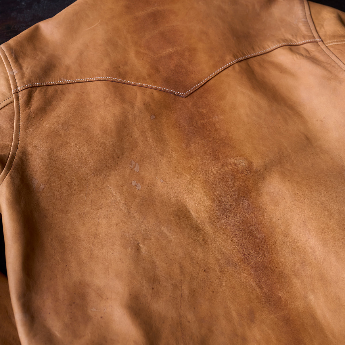 No.69 Union Jacket | Stone-Washed Horween® DHF Horsehide